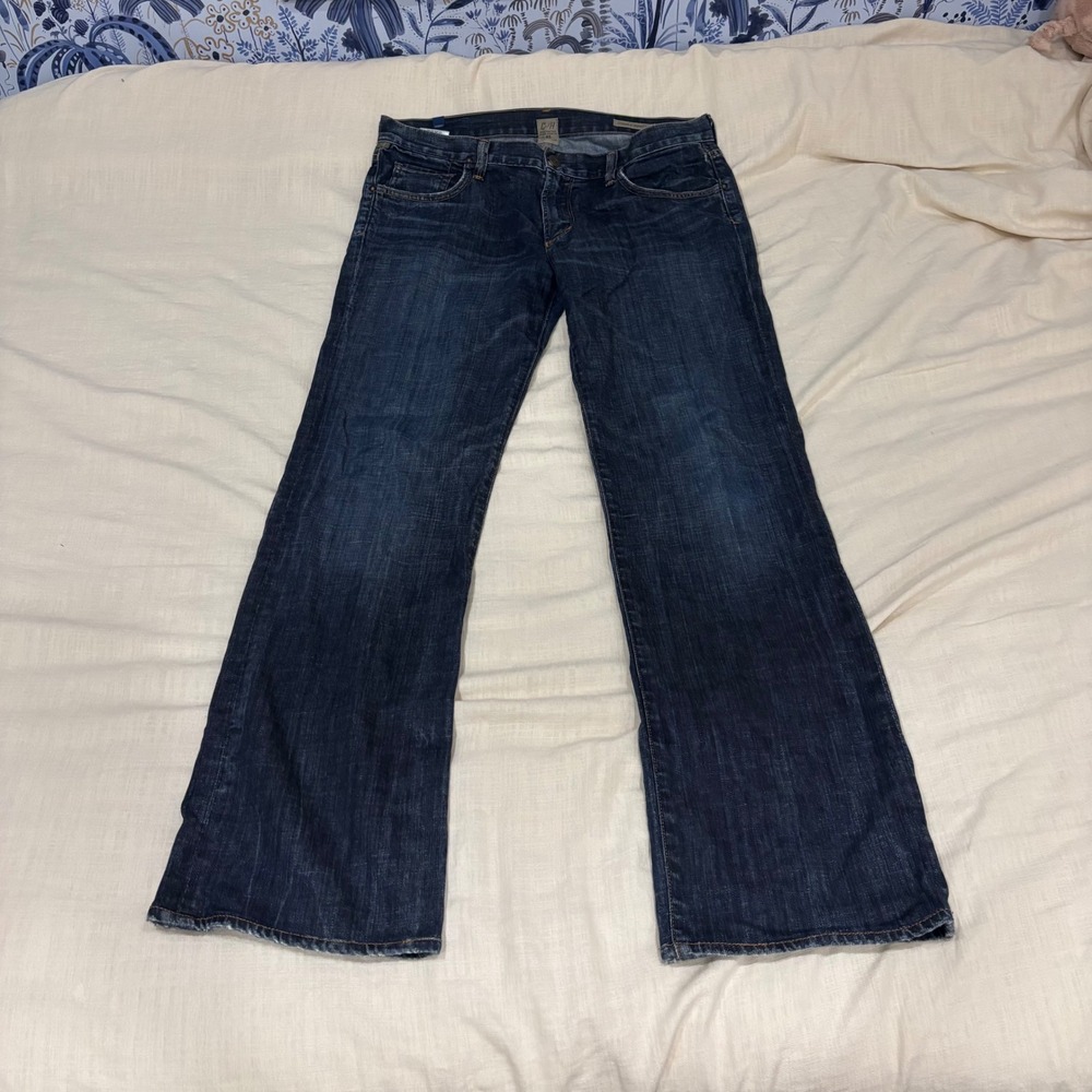 Citizens of Humanity Jagger Bootcut Jeans Mens 36x32 Dark Wash Denim